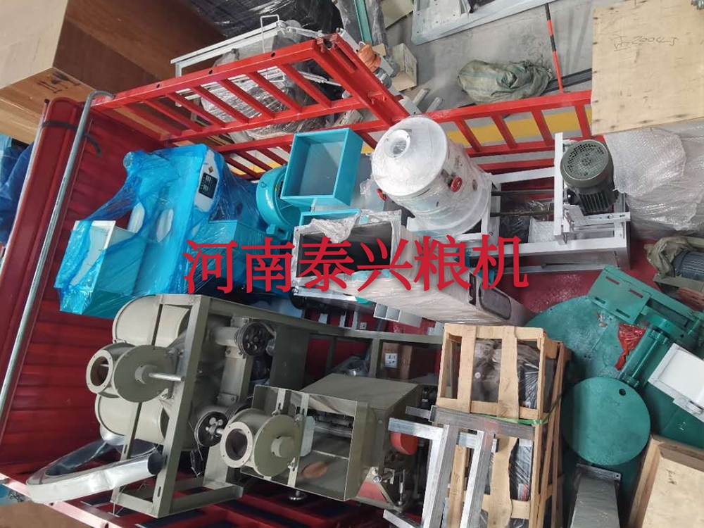山西沁源雜糧加工設備案例